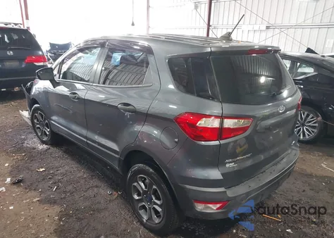 2022 Ford Ecosport S from USA, damaged, VIN MAJ6S3FL0NC475019